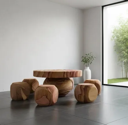 Dining Tables - Round Table - SATCHA