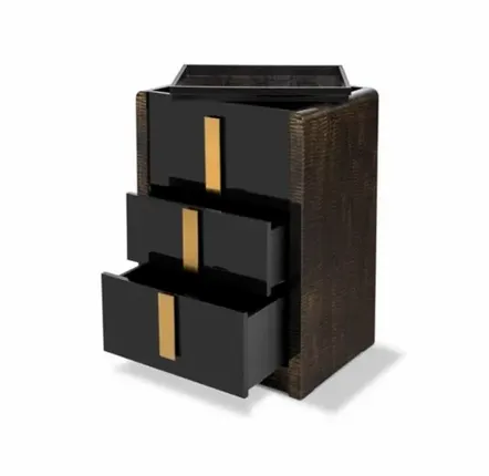 Chiffonniers - Meuble de bar en laque GABY - MAI HOME DECOR
