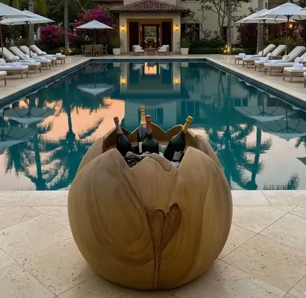 Outdoor kitchens - Lotus Champagne Chiller - SATCHA