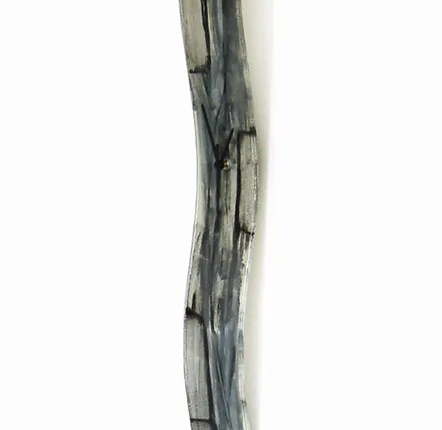 Horloges - Horloge murale Amasonas gris-argent 10x70 cm - CARNEOL GLASS
