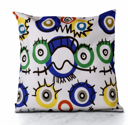 Garden textiles - Ojitos outdoor cushion 60 x 60 - Design by Juan de Lascurain - ARTDECORIS