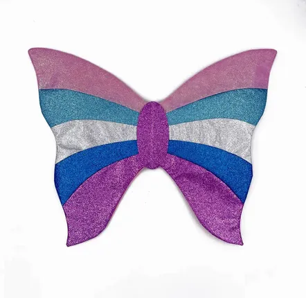 Déguisements pour enfant - Ailes de Papillon Rose Arc en Ciel - Déguisement - LABAY