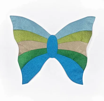 Déguisements pour enfant - Ailes de Papillon Bleue Arc en Ciel - Déguisement - LABAY