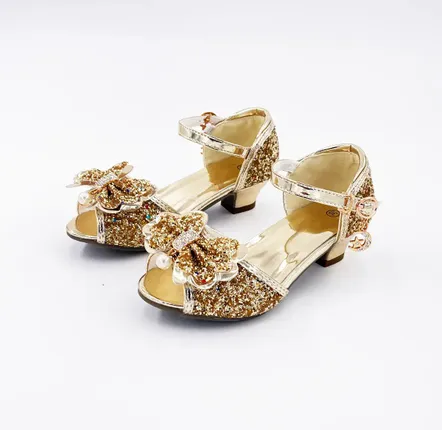 Déguisements pour enfant - Mules Dorées T30 (5-7 ans) - LABAY