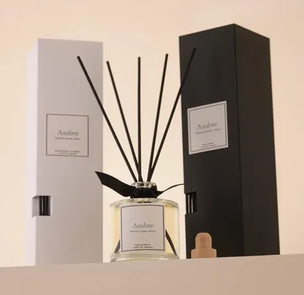 Scent diffusers - Amber reed diffuser - 100ml - TANDEM FRAGRANCES