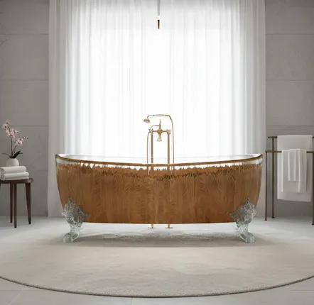 Bathtubs - COULÉE bathtub - SÈVE COLLECTION - MEUBLES THOURET