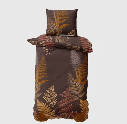 Bed linens - Single bed linen set, 100% Cotton Sateen, Dorado - DILIOS