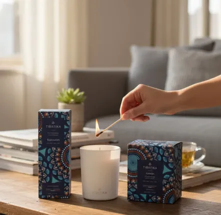 Cadeaux - Bougie parfumée - Karavān - TIBATIKA