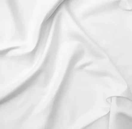 Bed linens - Sateen Flat sheet, 150x260cm, white - DILIOS
