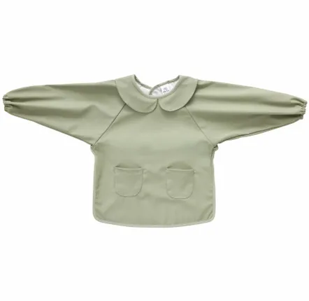 Children's mealtime - Bavoir-tablier col claudine tissu imperméable - BB&CO