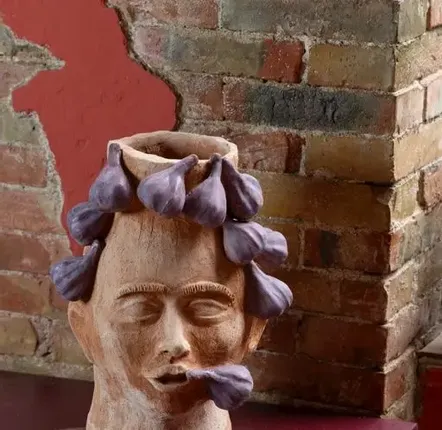 Flower pots - I GOLOSI TESTA GRANDE FICHI - PATRIZIA ITALIANO