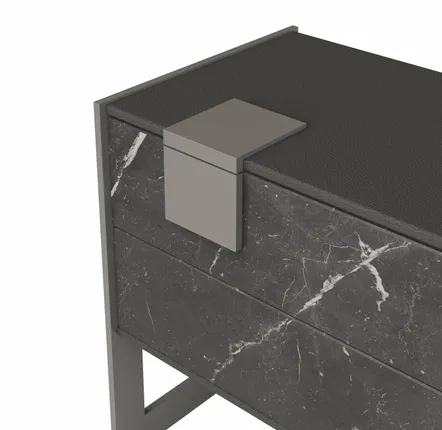 Tables de nuit - Coloma Bedside Table Handmade by Porus Studio - PORUS STUDIO