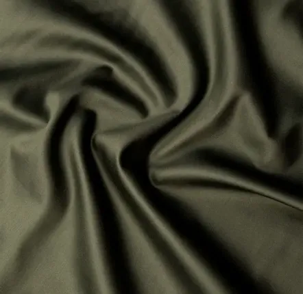 Bed linens - Sateen Fitted Sheet, 140x200x25, Hunter - DILIOS
