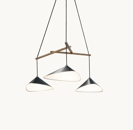 Hanging lights - Dining Pendant – Handmade Steel Multi-Light – Emily Group of Three - MOSS OBJECTS