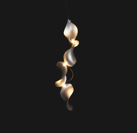 Suspensions - Suspension verticale – Aluminium modulaire – Dune 4 Vertical Line - MOSS OBJECTS