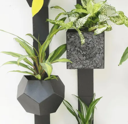 Jardinières - jardinière murale en ardoise naturelle LUCI - ARDOISE DESIGN