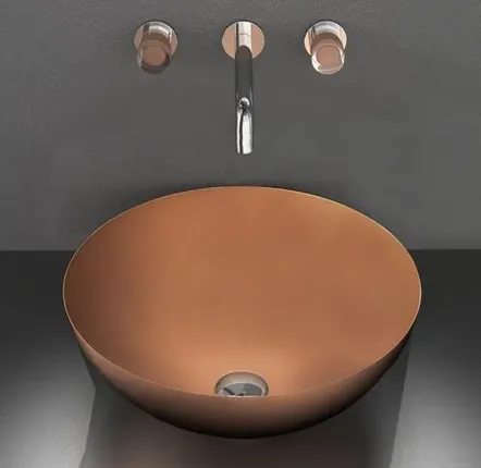 Sinks - Tonino Lamborghini Moonshine Design Aluminum Basin - SOPHA INDUSTRIES SAS