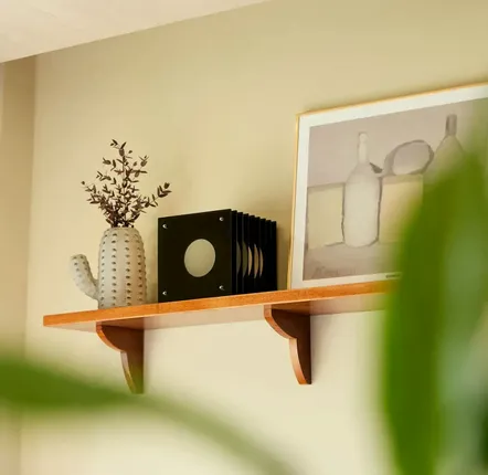 Lampes de bureau  - Lampe LOP petite carrée en acrylique gris foncé - BANG
