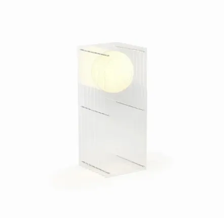 Floor lamps - LOP lamp big rectangle in clear acrylic - BANG