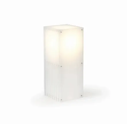 Desk lamps - LOP lamp big rectangle in milky acrylic - BANG