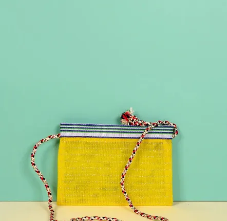 Clutches - SOLEIL Recycled Nylon Mesh Shoulder Bag - BAOBAB