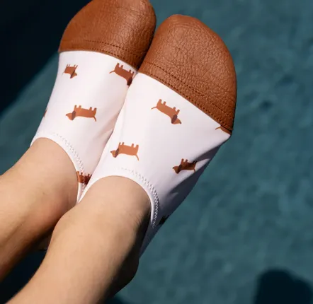 Mode enfantine - Chaussons souples tout terrain - Les Petits Teckels - LES PAS PETITS