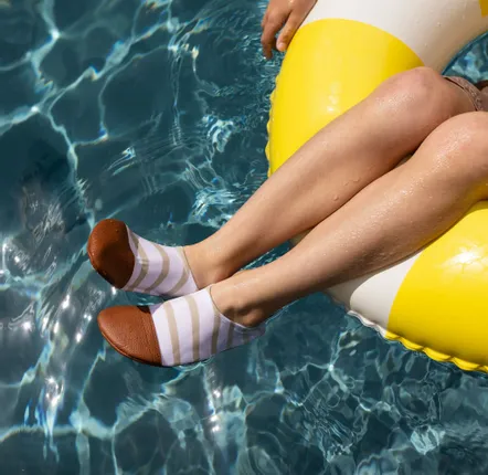 Mode enfantine - Chaussons souples tout terrain - Les Petits Marins Camel - LES PAS PETITS