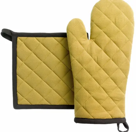 Maniques - Lot gant de cuisine/manique recyclé Grace Badiane 15 x 32 - MAISON VIVARAISE - SDE VIVARAISE WINKLER