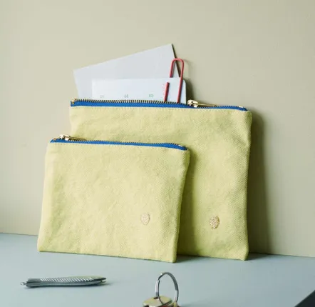 Clutches - Iona Pouch Sunshine 19 X 28 X 1 - LA CERISE SUR LE GATEAU