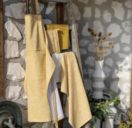 Tabliers de cuisine - Tablier de cuisine Bio Freedom Bambou 72 x 85 - MAISON VIVARAISE - SDE VIVARAISE WINKLER