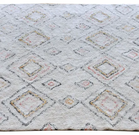 Tapis - Tapis Salford Ivoire/Multi 120 X 180 - MAISON VIVARAISE - SDE VIVARAISE WINKLER