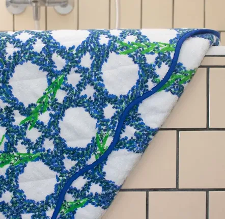 Other caperts - Quilted Terry Bath Mat - Lavande Céleste - PARESSE PARIS