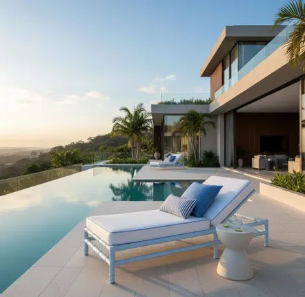 Lawn chairs - Sun lounger Bamboo - GUADARTE