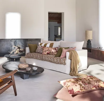Textile and surface design - Brooklyn and Soho Linen Sofas - HAOMY