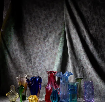 Verres - Verrerie européenne du milieu du siècle - ALL'ORIGINE