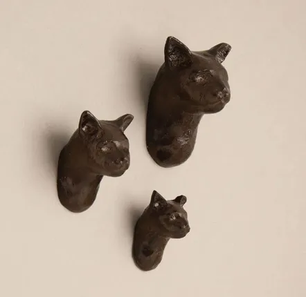 Decorative Ironwork - CHAT Cabinet pull - OBJET INSOLITE