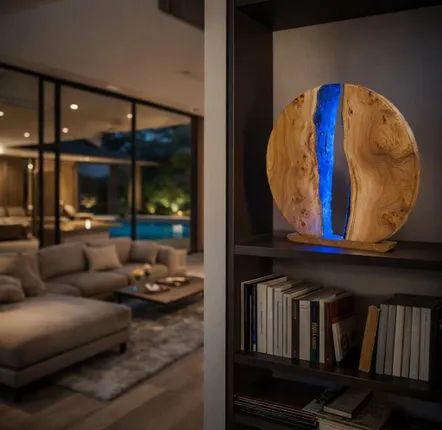 Design objects - Blue Eclipse - HERON DESIGN