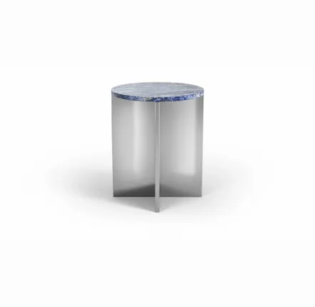 Lawn tables - Other tables -45X45X55 cm - Ocel - Granit Blue Bahia - STONE VALLEY
