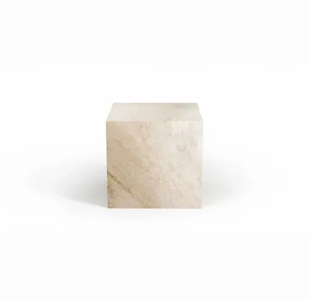 Lawn tables - Other tables -45X45X43 cm - Gema - Marbre Crema - STONE VALLEY