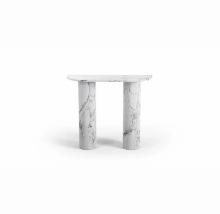 Tables de jardin - Table console -100X30X85cm -Ombruremini -Marbre Statuario Michelangelo - STONE VALLEY