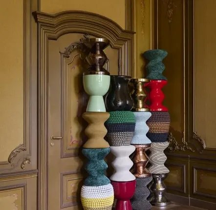 Tabourets - Tabouret Zig Zag - POLSPOTTEN