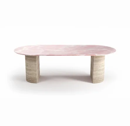 Lawn tables - Dining Tables -200X100X75 cm - Refleko - Onyx Rose - STONE VALLEY