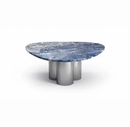 Lawn tables - Coffee tables -80X80X40 cm - Rivage - Granit Blue Bahia - STONE VALLEY