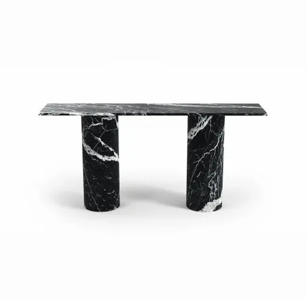 Console table - Console table -160X40X85 cm - Ombrure - Marbre Nero Maquina - STONE VALLEY