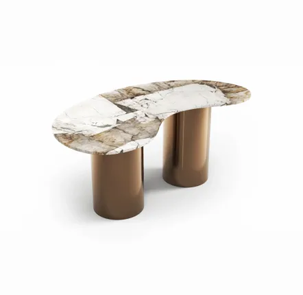 Mobilier et rangements pour bureau - bureaux - 180X100X75cm - Aérolithite - Quartzite Patagonia - STONE VALLEY