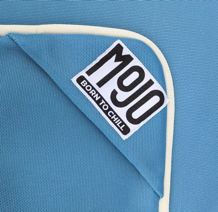 Piscines extérieures - Coussin extérieur flottant MOJO WATERPOUF Turquoise / Blanc - MOJO BORN TO CHILL