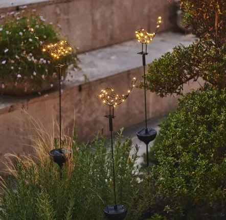 Accessoires de jardinage - Solar Robin Stake - LIGHT STYLE LONDON