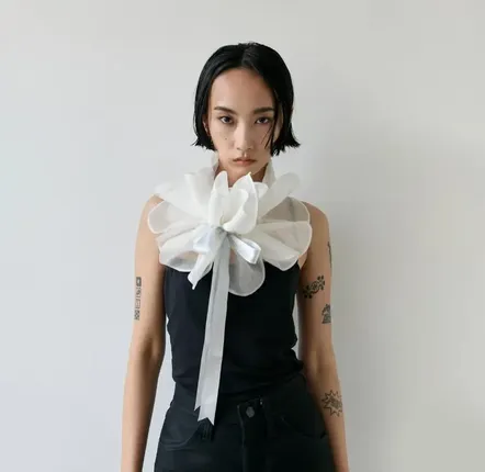 Unique pieces - SILK SCARF| HOP - POP UP DRESS