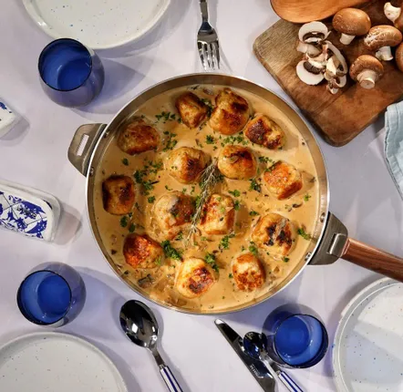 Frying pans - The Marvellous stainless steel frying pan - COOKUT