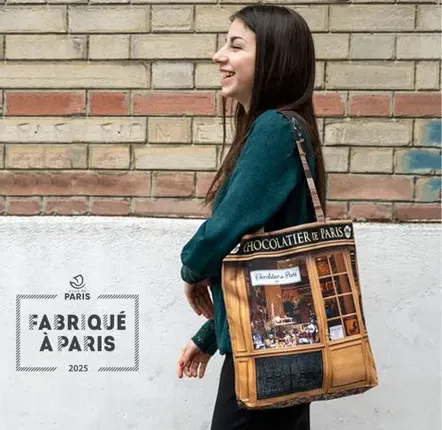 Homewear - Paris Confectionery tote bag - MARON BOUILLIE
